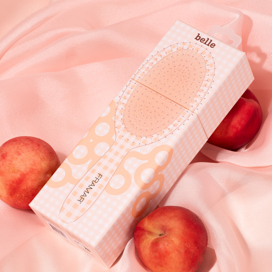 FRAMAR Detangle Brush Peach Please - Belle