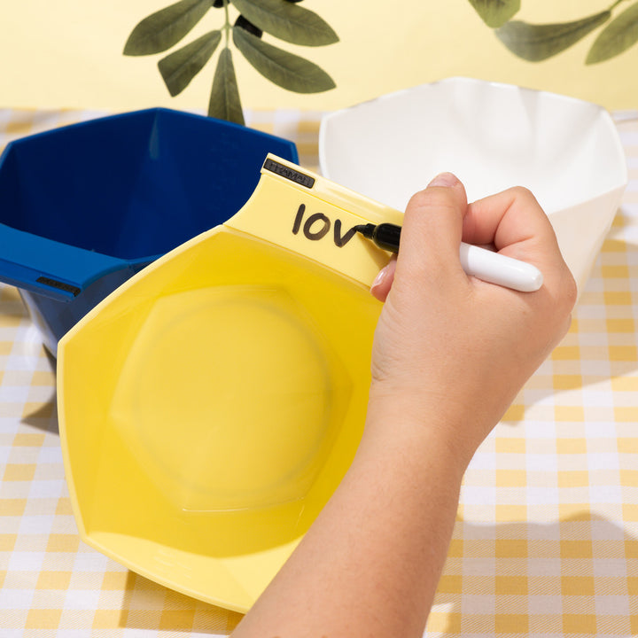 FRAMAR Write n′ Wipe Bowls - Limoncello