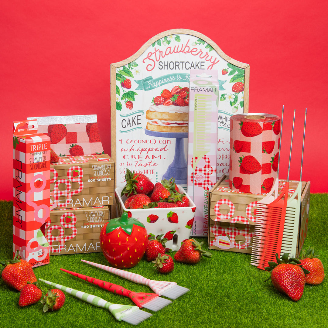 FRAMAR Dreamweaver Comb Strawberry Shortcake, piikkikampa (3 kpl)
