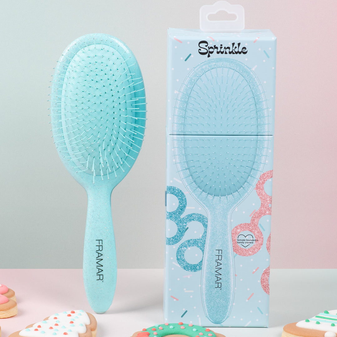 FRAMAR Cookie Cutter Detangle Brush - Sprinkle