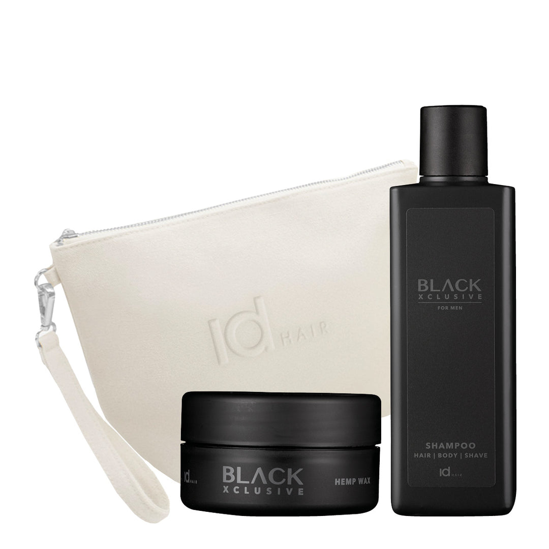 IdHAIR Black Xclusive Holiday Set – lahjapakkaus