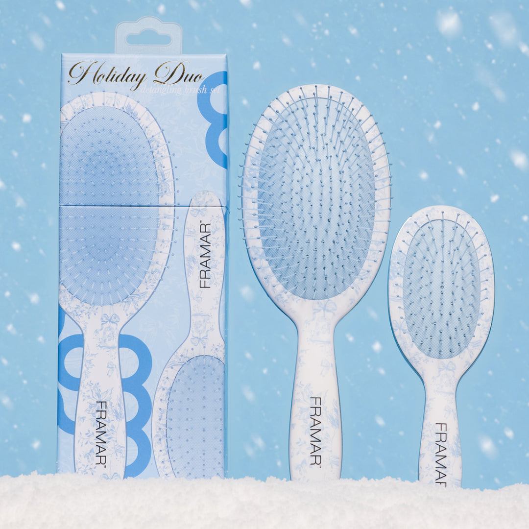 FRAMAR Holiday Duo Brush Set – lahjapakkaus