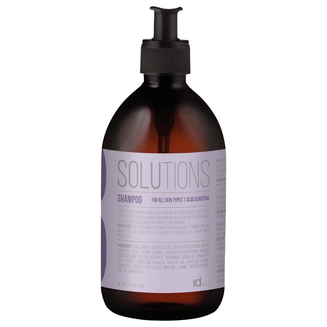 IdHAIR SOLUTIONS NO.3 - All Skin Types Shampoo 500 ml